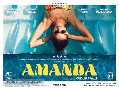 Amanda - British Movie Poster