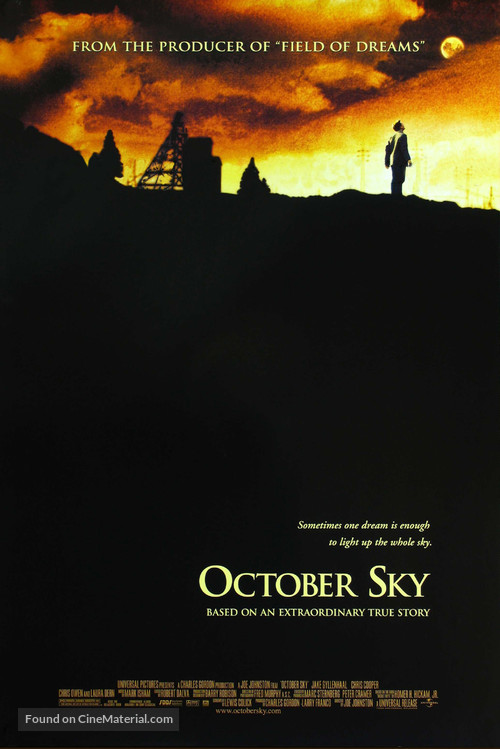 October Sky - Movie Poster