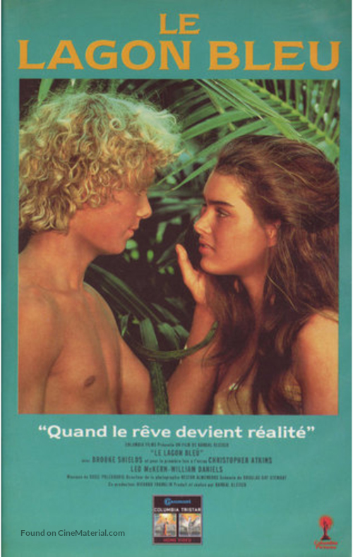 The Blue Lagoon - French Movie Poster