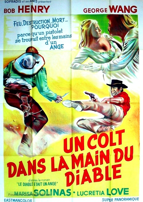 Una colt in pugno al diavolo - French Movie Poster