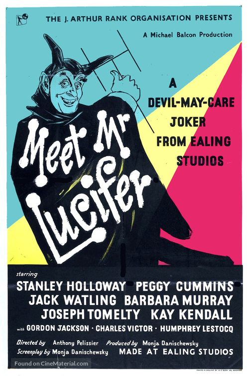 Meet Mr. Lucifer - British Movie Poster