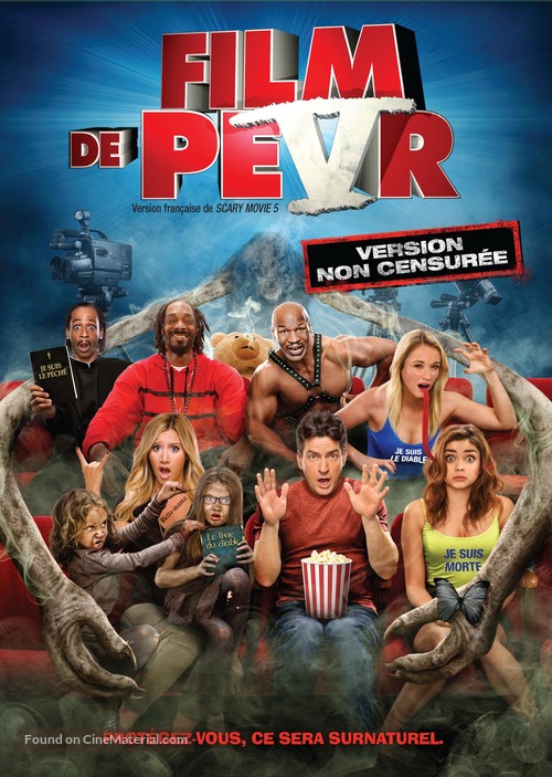 Scary Movie 5 - Canadian DVD movie cover