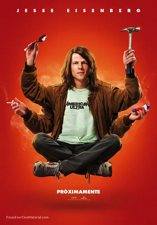 American Ultra - Spanish Movie Poster