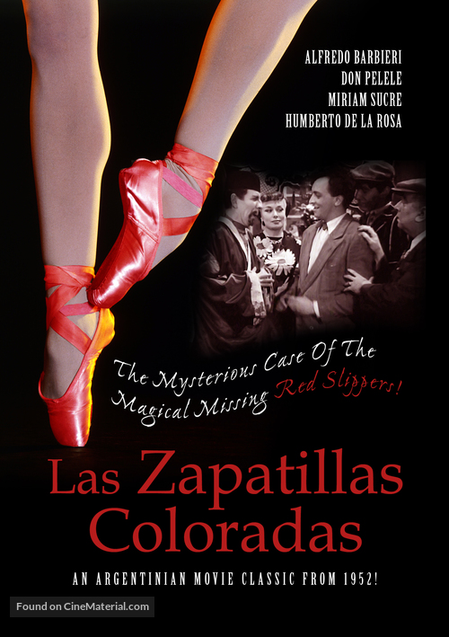 Las zapatillas coloradas - DVD movie cover