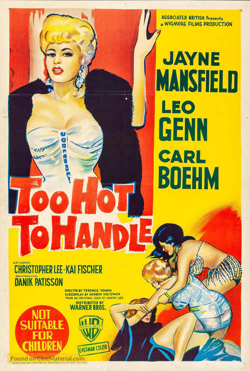 Too Hot to Handle - Australian Movie Poster