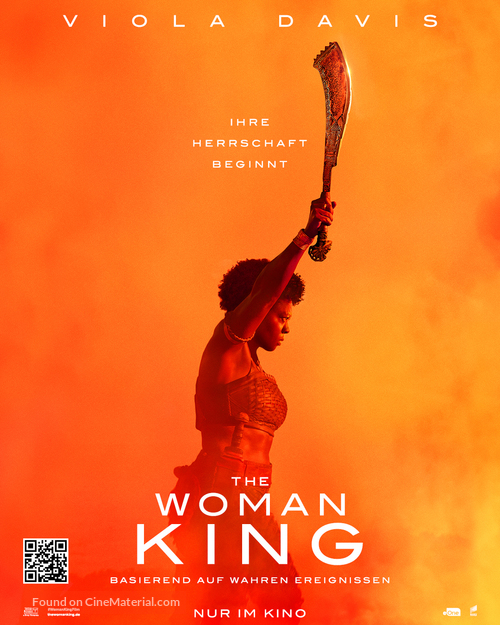 The Woman King - Austrian Movie Poster
