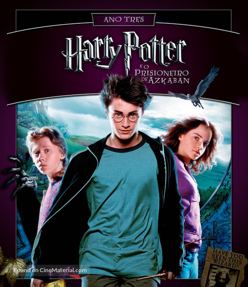 Harry Potter and the Prisoner of Azkaban - Brazilian Blu-Ray movie cover