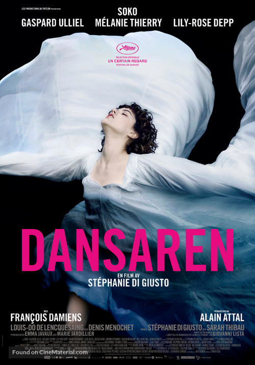 La danseuse - Swedish Movie Poster