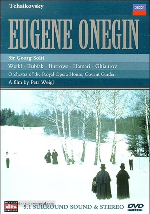 Eugene Onegin - Australian DVD movie cover