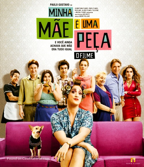 Minha M&atilde;e &eacute; uma Pe&ccedil;a - Brazilian Blu-Ray movie cover