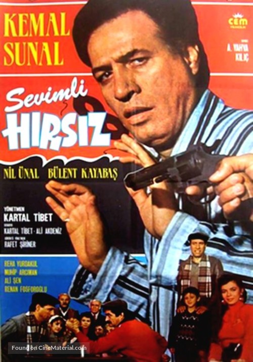 Sevimli hirsiz - Turkish Movie Poster