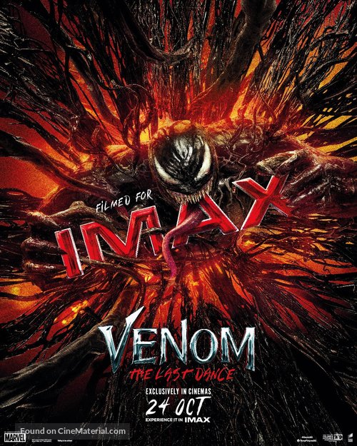 Venom: The Last Dance - British Movie Poster