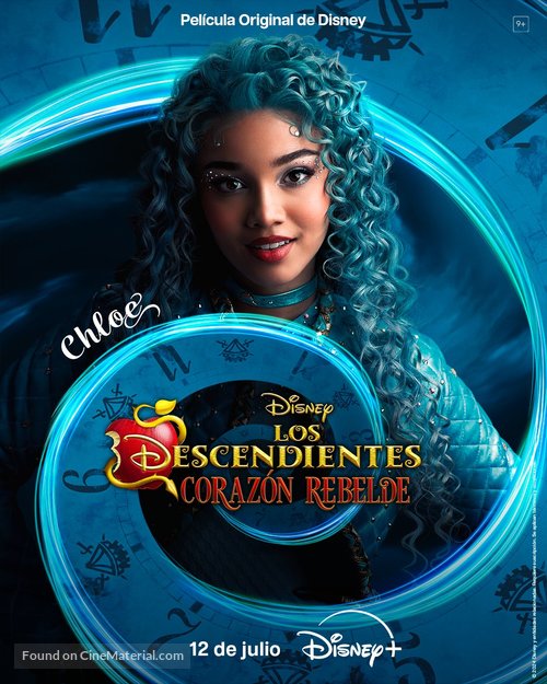 Descendants: The Rise of Red - Spanish Movie Poster