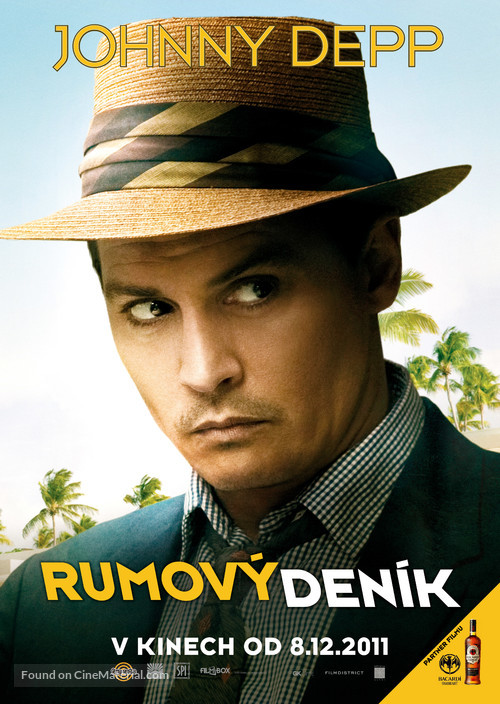 The Rum Diary - Czech Movie Poster