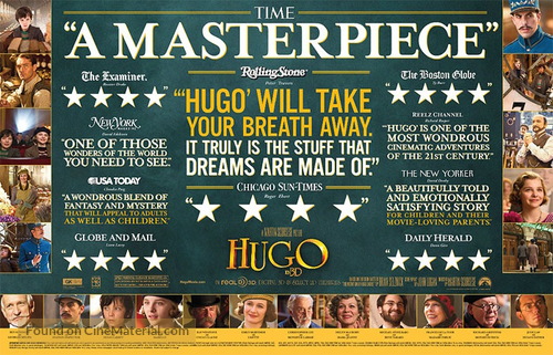 Hugo - For your consideration movie poster