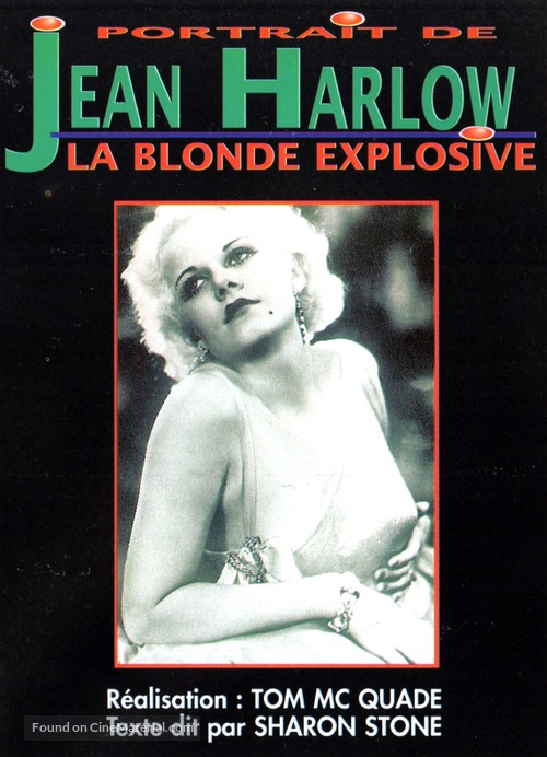 Harlow: The Blonde Bombshell - French Movie Cover