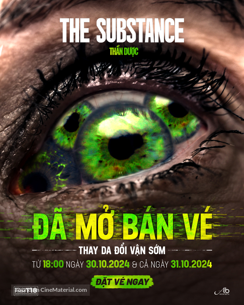 The Substance - Vietnamese Movie Poster