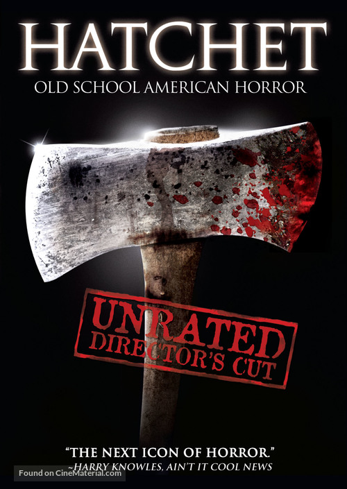 Hatchet - DVD movie cover