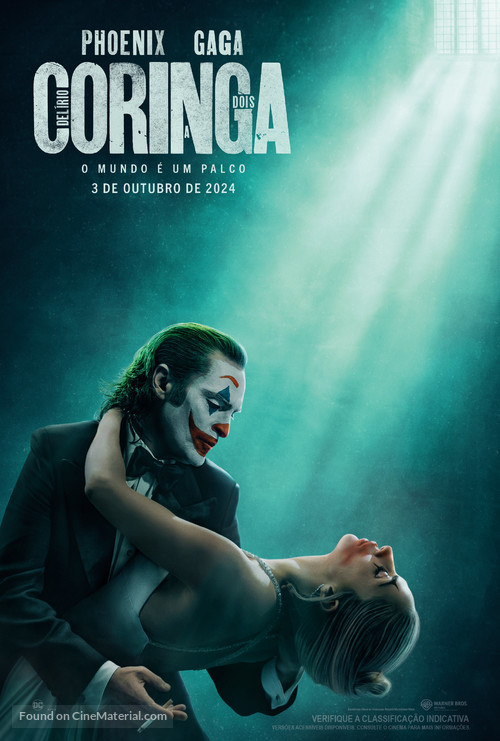 Joker: Folie &agrave; Deux - Brazilian Movie Poster