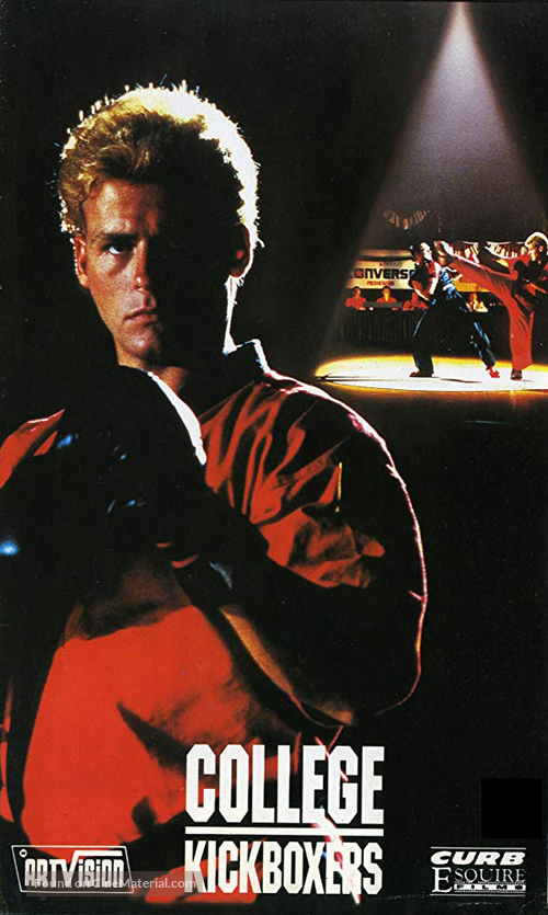 College Kickboxers - VHS movie cover