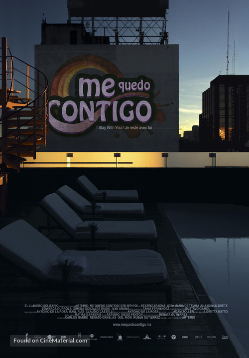 Me quedo contigo - Mexican Movie Poster