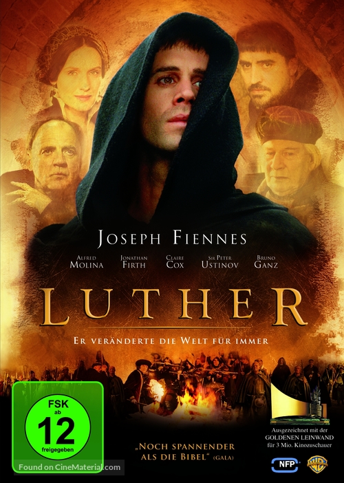 Luther - German DVD movie cover