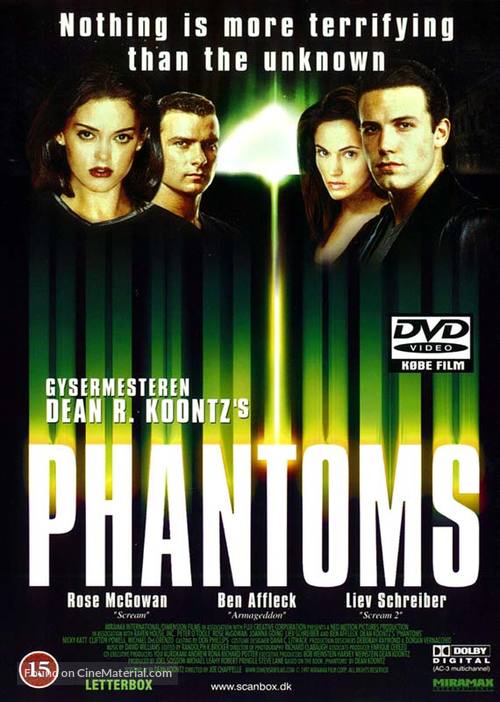 Phantoms - Danish DVD movie cover