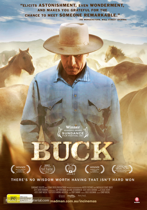 Buck - Australian Movie Poster