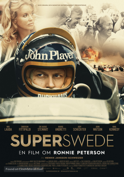 Superswede: En Film Om Ronnie Peterson - Swedish Movie Poster