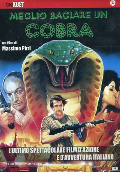 Meglio baciare un cobra - Italian Movie Cover