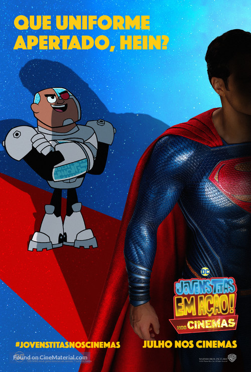 Teen Titans Go! To the Movies - Brazilian Movie Poster