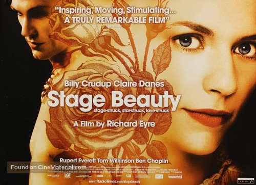 Stage Beauty - British Movie Poster