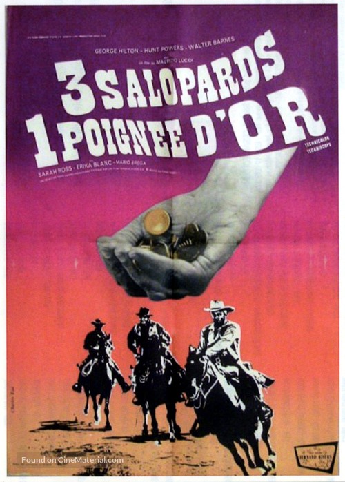 Pi&ugrave; grande rapina del west, La - French Movie Poster