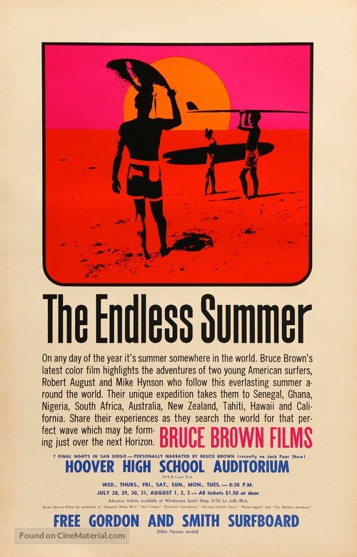 The Endless Summer - Movie Poster
