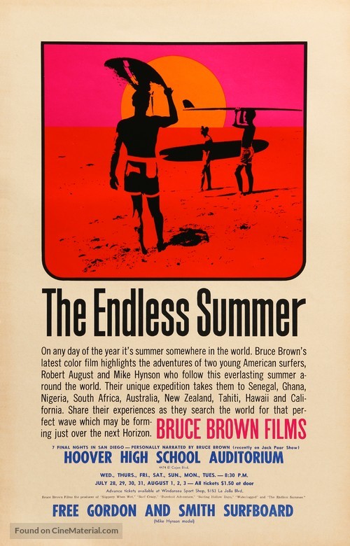 The Endless Summer - Movie Poster