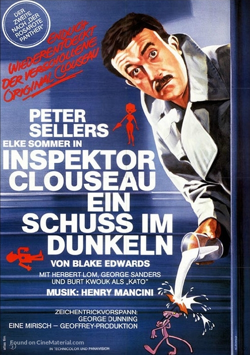 A Shot in the Dark - German Movie Poster