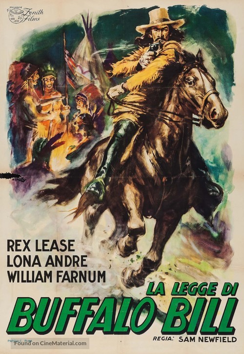 Custer&#039;s Last Stand - Italian Movie Poster