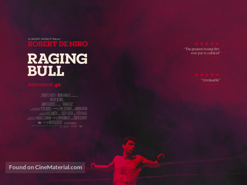 Raging Bull - British Movie Poster