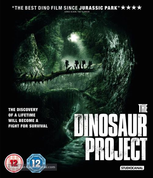 The Dinosaur Project - British Blu-Ray movie cover