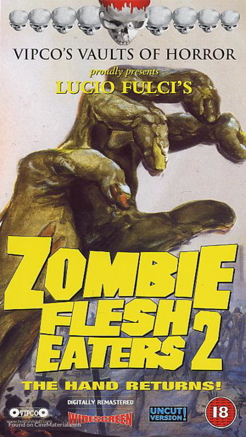 Zombi 2 - British Movie Cover