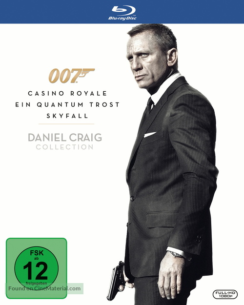 Skyfall - German Blu-Ray movie cover