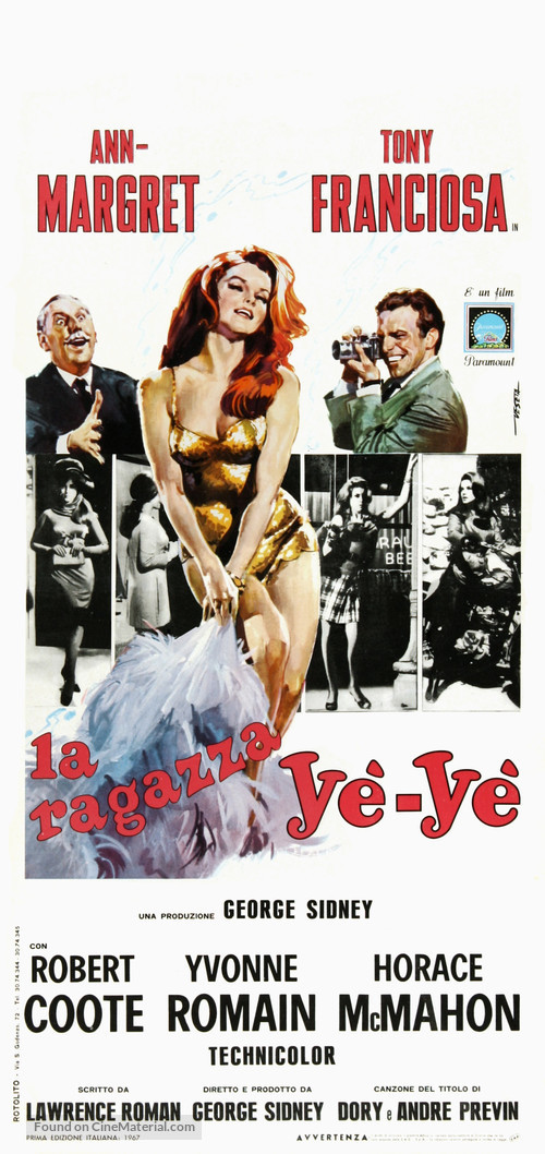 The Swinger - Italian Movie Poster