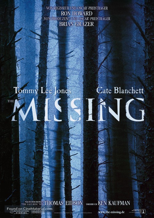 The Missing - German Movie Poster