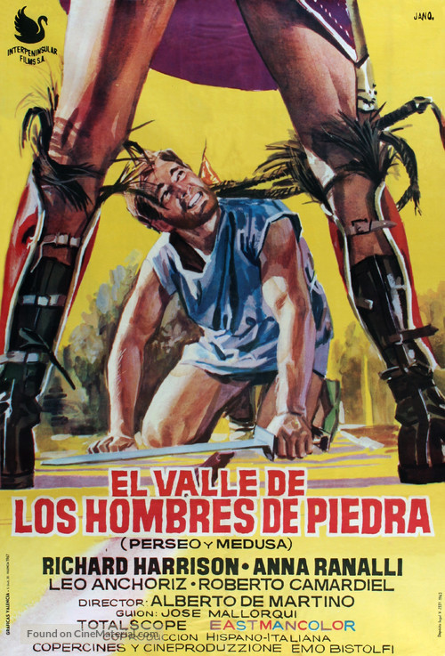 Perseo l&#039;invincibile - Spanish Movie Poster