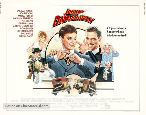 Johnny Dangerously - Movie Poster