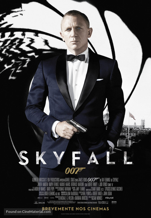 Skyfall - Portuguese Movie Poster
