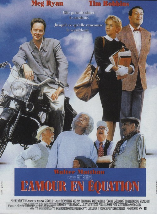 I.Q. - French Movie Poster