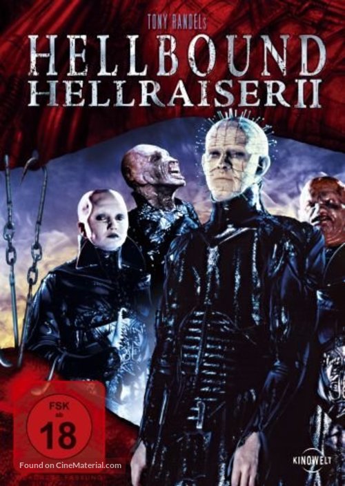 Hellbound: Hellraiser II - German DVD movie cover