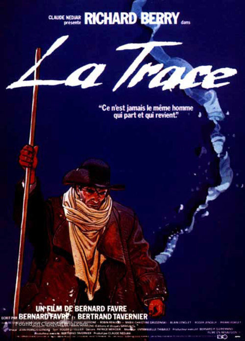 La trace - French Movie Poster