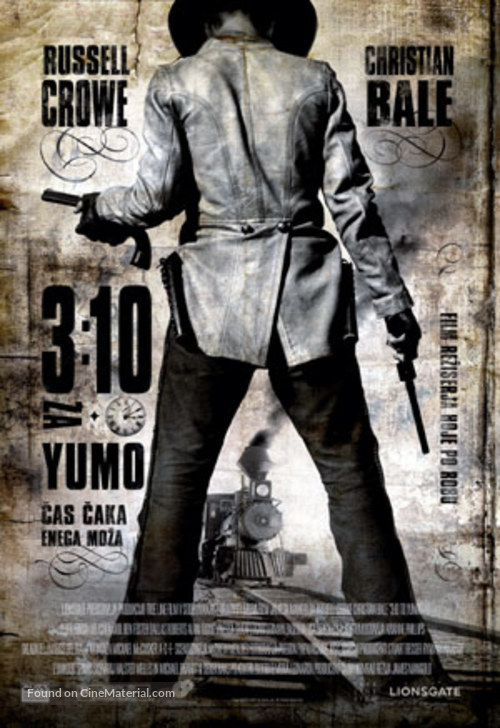 3:10 to Yuma - Slovenian Movie Poster